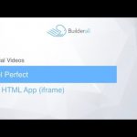 Builderall Toolbox Tips Pixel Perfect - Add HTML App (iframe)
