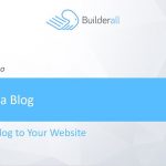 Builderall Toolbox Tips Adding a Blog to Your Website