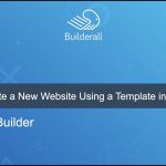 Builderall Toolbox Tips 3 - How to Create a New Website Using a Template in Cheetah