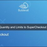 Builderall Toolbox Tips How to Add Quantity and Limits to SuperCheckout