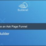 Builderall Toolbox Tips How to Create an Ask Page Funnel