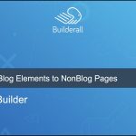 Builderall Toolbox Tips How to Add Blog Elements to NonBlog Pages