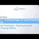 Builderall Toolbox Tips Step 2 - Creating Pages for Upsell Downsell Funnel