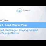 Builderall Toolbox Tips Step 8 - Lead Magnet Page